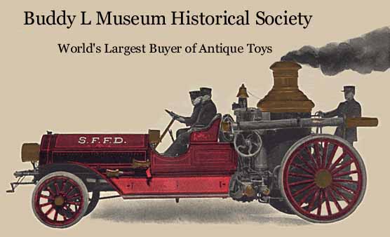 Buddy L Collectors Pressed Steel Toys Buddy L Collection Toy Car Truck Trains Steam Shovel Antique Buddy L Car Wanted www.buddylcars.com  alps space toys for sale, rare keystone toy trucks for sale, Free antqiue toy appraisals