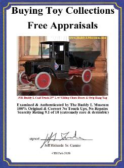 Buddy L Coal Truck For Sale Free Online Toy Appraisals Buddy L Toy Museum